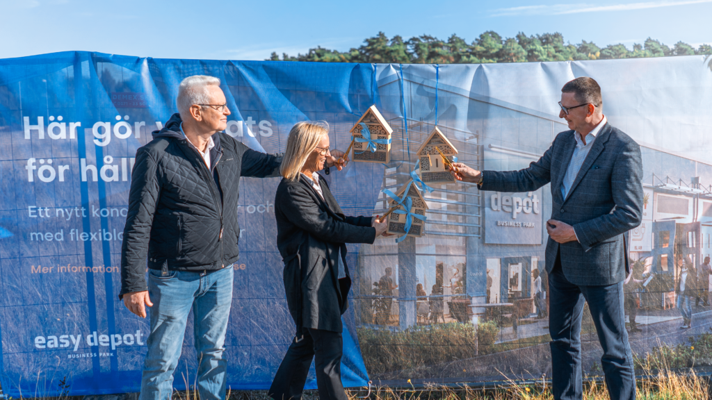 Uppmärksammat fastighetskoncept sätter första spaden i marken Image